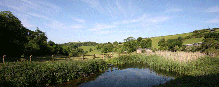 Fowlescombe Holiday five star Cottages on their organic farm in the delightful South Hams